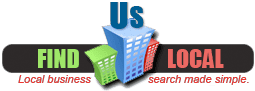 Find local businesses easily with a simple search interface featuring colorful building icons. The design emphasizes the ease of locating services in your area.
